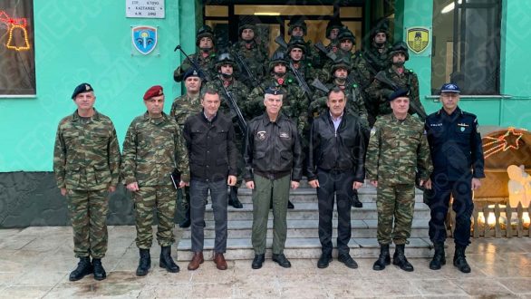 Στo Φυλάκιο 1 στις Καστανιές βρέθηκε ο Υπουργός Εθνικής Άμυνας