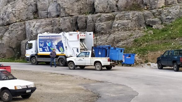Αντικατάσταση των μπλε κάδων στην Σαμοθράκη