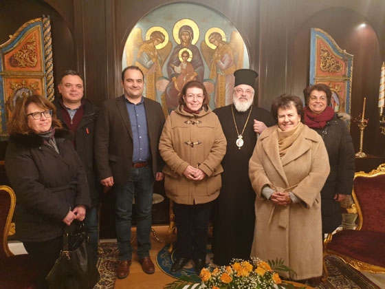 Η Υπουργός Πολιτισμού Λίνα Μενδώνη στο Διδυμότειχο