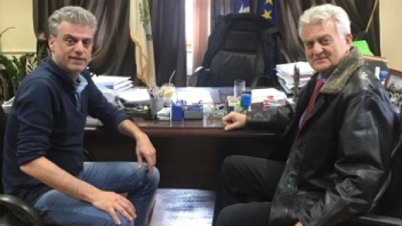 Συνάντηση Μαυρίδη με τον Διοικητή του Νοσοκομείου Διδυμοτείχου