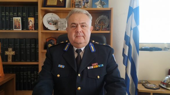 Ο Κωνσταντίνος Δαδούδης ο νέος διοικητής της Πυροσβεστικής Διοίκησης ΑΜΘ