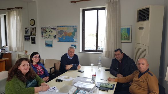 Επίσκεψη του Δημάρχου Σαμοθράκης στη Διεύθυνση Περιβάλλοντος και Χωρικού Σχεδιασμού Α.Μ.Θ.