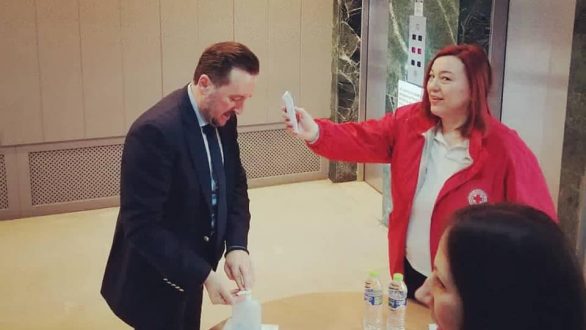 Προληπτικές θερμομετρήσεις στο Δημαρχείο Αλεξανδρούπολης