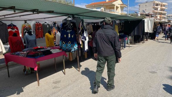 Σε εβδομαδιαία βάση οι έλεγχοι της Δημοτικής Αστυνομίας στη λαϊκή αγορά της Αλεξανδρούπολης