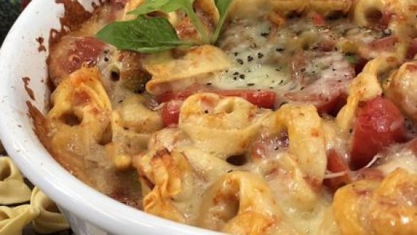 Τορτελίνια με μπρόκολο και παρμεζάνα