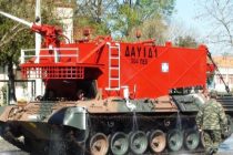 Στις Καστανιές το πυροσβεστικό άρμα «ΔΑΥΙΔ»