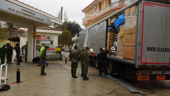 Δωρεά υγειονομικού υλικού στο Στρατιωτικό Νοσοκομείο Διδυμοτείχου