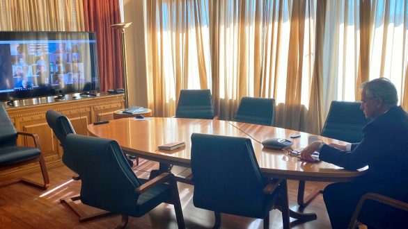 Τα προβλήματα των αγροτών του Έβρου τέθηκαν στον Υπουργό Μ. Βορίδη μέσω τηλεδιάσκεψης