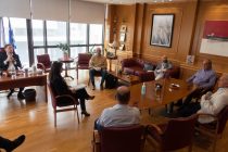 Συνάντηση του Δημάρχου Αλεξανδρούπολης με εκπροσώπους του Διαδριατικού Αγωγού Φυσικού Αερίου