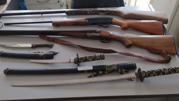 Σύλληψη ημεδαπού για παράβαση του νόμου περί όπλων