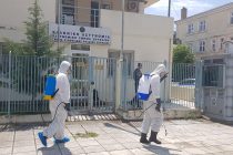Απολύμανση του Αστυνομικού Τμήματος Σουφλίου και του Κέντρου Υγείας