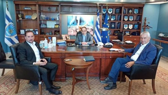 Συνάντηση του Δημάρχου Αλεξανδρούπολης με τον Υπουργό Ναυτιλίας και Νησιωτικής Πολιτικής