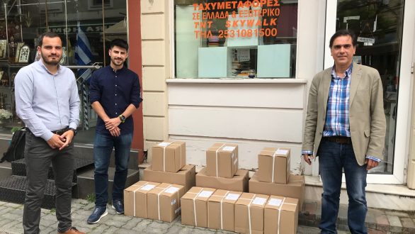 Δωρεά υγειονομικών υλικών προστασίας από το Ο.Ε.Ε – Περιφερειακό Τμήμα Θράκης