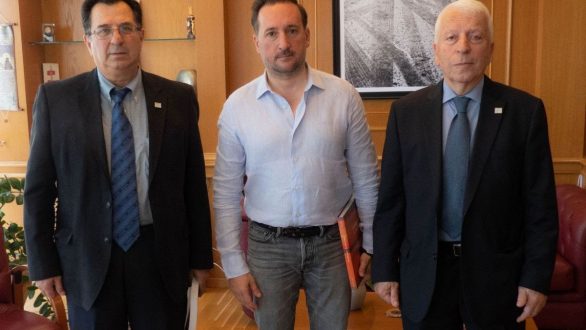 Συνάντηση του Δημάρχου Αλεξανδρούπολης με τον Περιφερειάρχη Βορείου Αιγαίου