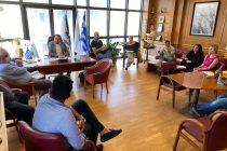 Συνάντηση εργασίας πραγματοποιήθηκε στο γραφείου του Δημάρχου Αλεξανδρούπολης και Προέδρου του Δ.Σ. της Δ.Ε.Υ.Α.Α.