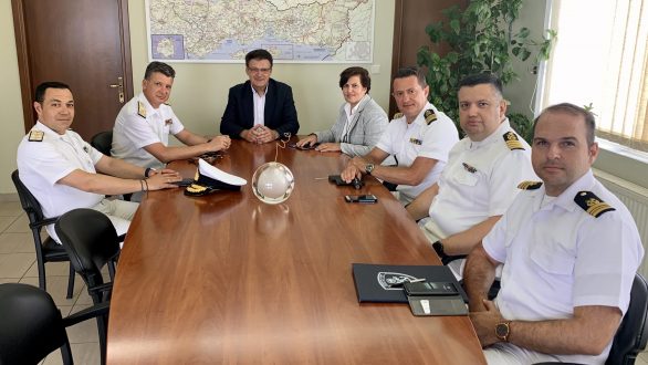 Συνάντηση Αντιπεριφερειάρχη Έβρου με τη ΓΓ Αιγαίου και Νησιωτικής Πολιτικής και τον Αρχηγό του Λιμενικού Σώματος