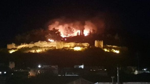 Πως σώθηκαν τα μνημεία του Καλέ από την πυρκαγιά