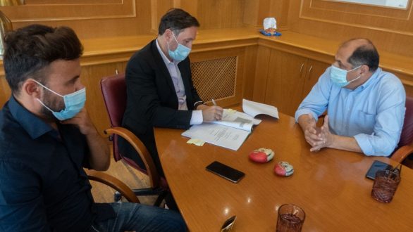 Υπογραφή σύμβασης για εργασίες συντήρησης στο λιμάνι της Αλεξανδρούπολης