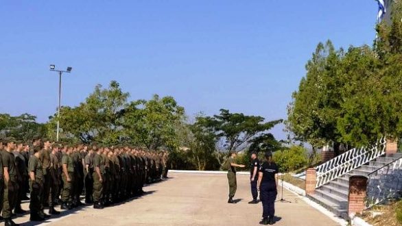 Επίσκεψη της Ε.ΣΥ.Φ.Ν.Ε στους νέους Συνοριακούς Φύλακες στη Σχολή Αστυνομίας Διδυμοτείχου