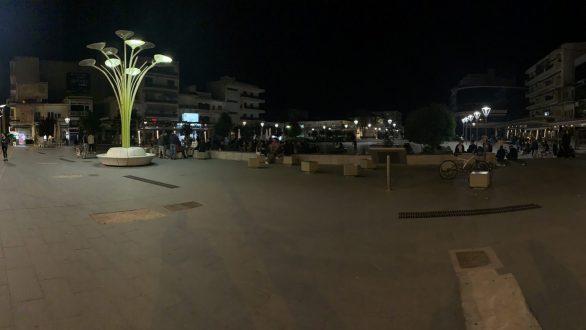 Χάος εχθές το βράδυ στην πλατεία Ορεστιάδας