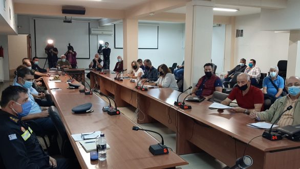 Συνεδρίασε το συντονιστικό όργανο πολιτικής προστασίας της Π.Ε. Έβρου