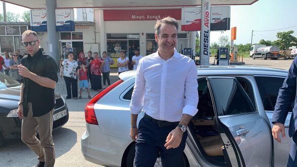 Τηλεδιάσκεψη ενόψει της επίσκεψης Μητσοτάκη στον Έβρο