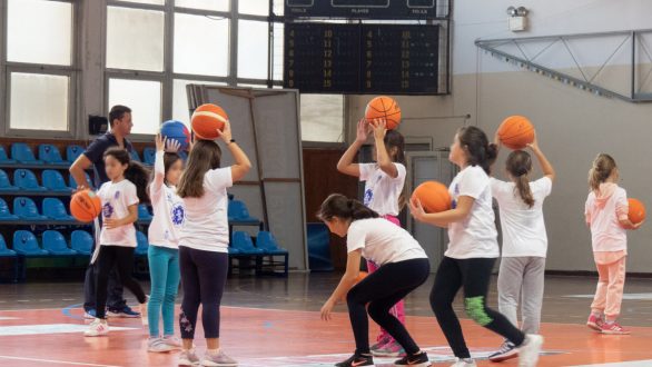 Μεγάλη ήταν η συμμετοχή των μαθητριών της Αλεξανδρούπολης στο αναπτυξιακό πρόγραμμα καλαθοσφαίρισης