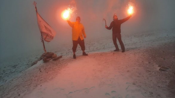 Στα λευκά «ντύθηκε» ο Όλυμπος