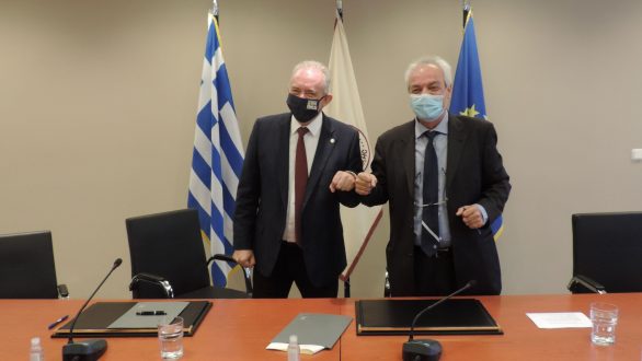 Υπογράφηκε Μνημόνιο Συνεργασίας από τον Πρύτανη του ΔΠΘ και τον Πρόεδρο του ΟΑΣΠ