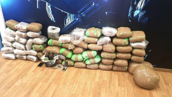 74 κιλά κάνναβης και πάνω από 3 κιλά χασισέλαιου κατασχέθηκαν από την Ομάδα Δίωξης Ναρκωτικών της Κομοτηνής