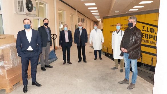 Δωρεά ιατρικού εξοπλισμού της Π.Ε.Δ. Α.Μ-Θ στο Νοσοκομείο Αλεξανδρούπολης