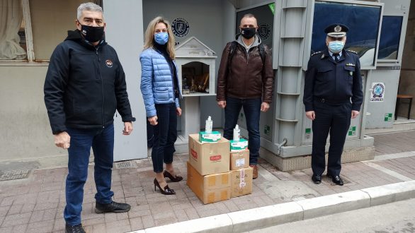 Δρομέας Θράκης: Παράδοση Υγειονομικού υλικού στους Συνοριοφύλακες του Έβρου