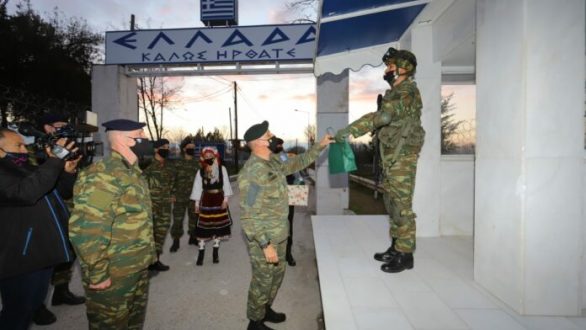 Επίσκεψη του Αρχηγού ΓΕΕΘΑ στον Έβρο