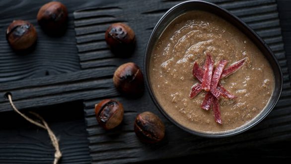Σούπα κάστανο βελουτέ