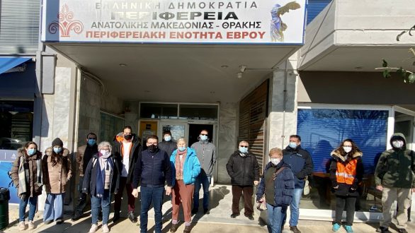 Κλιμάκιο της ΔΑΕΦΚ στον Έβρο