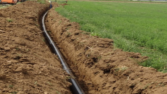 Αντικατάσταση Επιφανειακών Δικτύων με Υπόγεια Δίκτυα Άρδευσης στις γεωτρήσεις Οινόης-Σάκκου