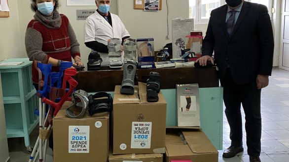 Μεγάλη προσφορά από Σύνδεσμο Γερμανοελληνικής Φιλίας στο Νοσοκομείο Κομοτηνής