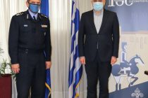 Επίσκεψη στον Περιφερειάρχη ΑΜΘ του νέου Συντονιστή Επιχειρήσεων Πυροσβεστικού Σώματος Β. Ελλάδος