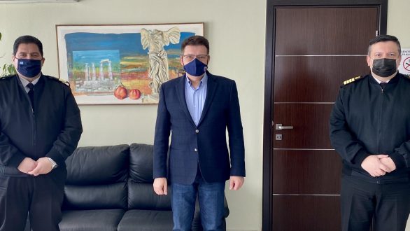 Συνάντηση του Αντιπεριφερειάρχη Έβρου με τον Διοικητή της 2ης Περιφερειακής Διεύθυνσης Λιμενικού Σώματος-Ελληνικής Ακτοφυλακής