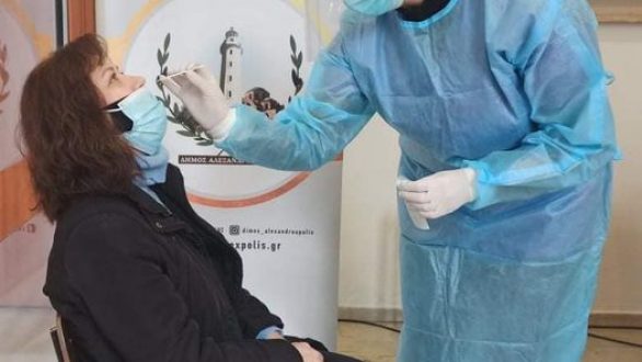Δωρεάν rapid tests αύριο Τρίτη στην Παλαγία