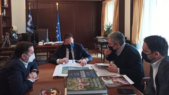 Συνάντησή Δημάρχου Αλεξανδρούπολης  με τον αναπληρωτή Υπουργό Εσωτερικών στην Αθήνα