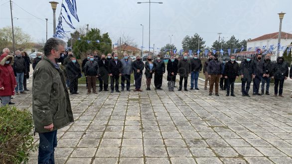 Κατάθεση στεφάνων στην κοινότητα Φυλακίου