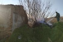 Μικρής έκτασης φωτιά σε αυλή στο Αμόριο