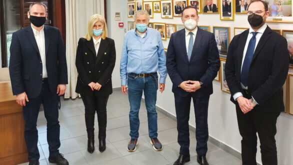 Συνάντηση του Δημάρχου Αλεξανδρούπολης με το ΚΙΣΕ για την ανάδειξη των εβραϊκών κοιμητηρίων στην Αλεξανδρούπολη