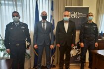 Επίσκεψη στον Περιφερειάρχη ΑΜΘ του νέου Διοικητή της Αστυνομικής Ακαδημίας