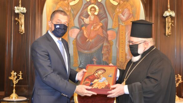 Συνάντηση του Υφυπουργού Άμυνας με τον Μητροπολίτη Διδυμοτείχου, Ορεστιάδος και Σουφλίου