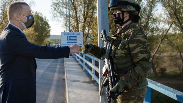 Επίσκεψη του Υφυπουργού Εθν. Άμυνας στον Έβρο – Συναντήσεις με Δημάρχους και Αντιπεριφερειάρχη