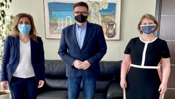 Συνάντηση Αντιπεριφερειάρχη Έβρου με τη Γενική Διευθύντρια της Ελληνικής Στατιστικής Αρχής