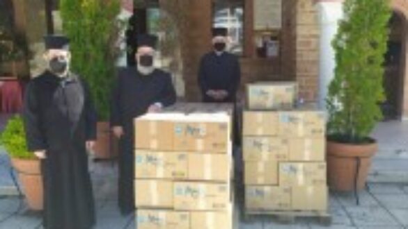 150 δέματα αγάπης διανεμήθηκαν σε οικογένειες στο Διδυμότειχο, το Σουφλί και την Ορεστιάδα