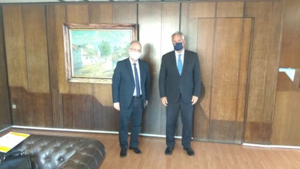 Εποικοδομητικές συναντήσεις του Δημάρχου Μαρωνείας-Σαπών με τον Υπουργό Εσωτερικών και τον Διοικητή του ΟΑΕΔ